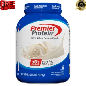 Premier Protein Whey Powder Vanilla 3 lbs - Picture 1 of 6
