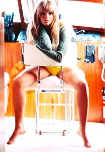 BRITT EKLAND 2 magnete fotografico @ 3"x5" - Foto 1 di 1