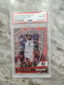 2020 Panini Prizm Draft Picks /88 Patrick Williams Red Choice # 60 PSA 10 - Picture 1 of 2