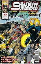 Shadow Riders(Marvel-1993) #2 - Cable & Ghost Rider Appr.