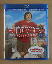 Gulliver's Travels (Blu-ray + DVD, 2010, 3-Disc) Jack Black **Digital Expired **