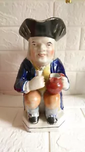 Early Antique Staffordshire Toby Jug. 18th Century ? Quality Made Piece - Picture 1 of 12