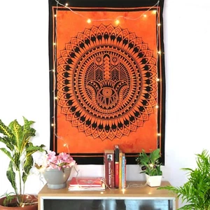 Cotton Wall Poster Indian Wall Hanging Mandala Poster Tapestry For Living Room - Picture 1 of 391