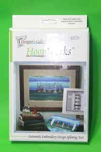 DISEÑADOR S GALLERY HOOP WORKS SOFTWARE MÁQUINA DIVIDIDA DISEÑOS DE BORDADO - Imagen 1 de 3