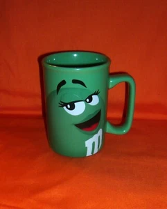 M&Ms Green 2012 Official Licensed Coffee Mug Cup with Handle - Picture 1 of 3