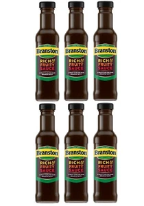 Branston Rich & Fruity Sauce 245g  PACK OF 6 - Picture 1 of 2