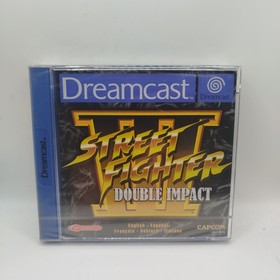 STREET FIGHTER III DOUBLE IMPACT SEGA DREAMCAST PAL NEW FACTORY SEALED NEW