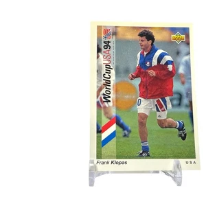 1994 Upper Deck World Cup USA '94 Frank Klopas #27 USA - Picture 1 of 2