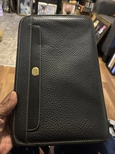 Dunhill Vintage Leder Clutch Handtasche - Bild 1 von 10