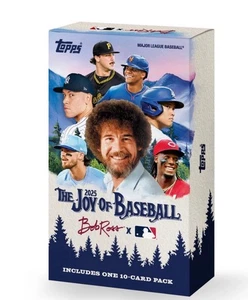 2025 Topps x Bob Ross: The Joy of Baseball - Happy Little Box - CONFIRMED - Picture 1 of 2