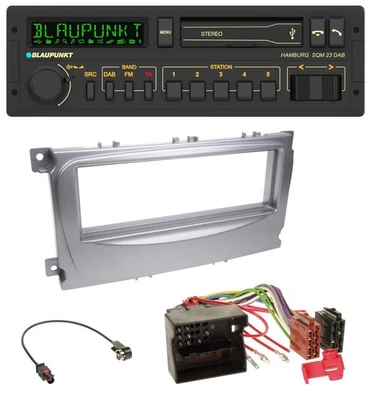 Blaupunkt USB DAB Bluetooth MP3 Autoradio für Ford S-Max Mondeo 07-14 silber - Bild 1 von 4