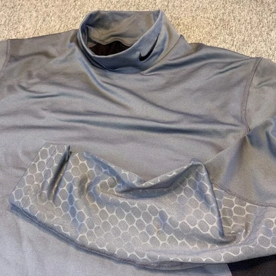 Camisa de Combate Nike Pro Para Hombre L Gris Compresión Ajustada Dri-Fit Capa Base Foto 1 de 4