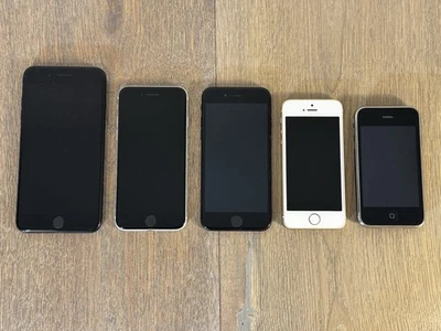 Job Lot X5 Apple iPhone 7, SE, Apple iPhone 3g - Untested, For Parts - Image 1 of 4