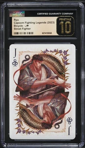 2023 Capcom Fighting Legends Street Fighter Ryu CGC 10 PRISTINE - Picture 1 of 1
