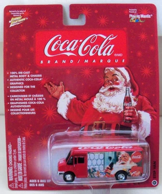 Step Van 1999 GMC Johnny Lightning Santa & Polar Bears Coca-Cola Graphics - Image 1 of 4