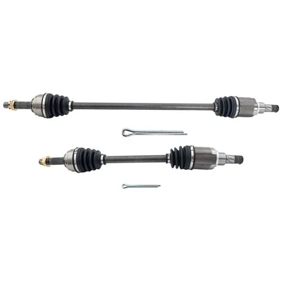Set of 2 CV Half Shaft Axle Front Driver & Passenger Side Sedan Left Right Pair - Image 1 of 4