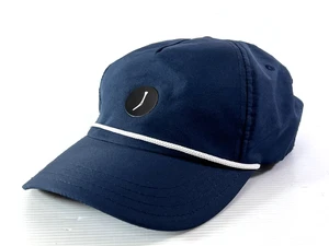Golfer’s Journal Broken Tee Society Rope Hook Hat Golf Blue Snapback - Picture 1 of 15
