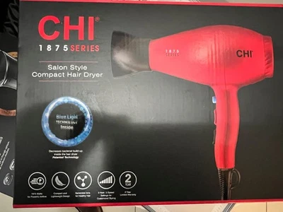 Secador de pelo de cerámica iónica avanzada serie CHI 1875 - rojo (CA2312) Foto 1 de 4