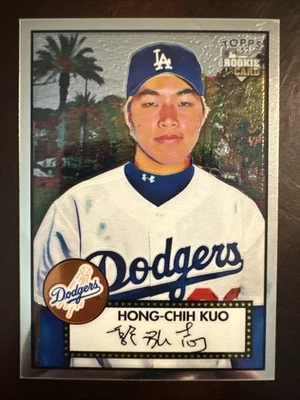 HONG-CHIH KUO 2006 Topps ‘52 CHROME Numbered #d RC Rookie 235/1952 !! RARE !! - Image 1 of 2