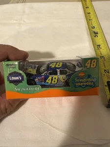 RCCA Nascar 03 Lowe’s SpongeBob #48 Jimmie Johnson 1/64 Diecast Car LE 1/1588 - Picture 1 of 8