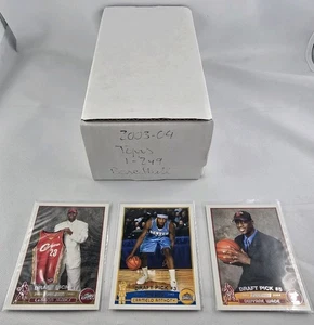 2003-04 Topps NBA Basketball Baseset KOMPLETT 1-249 Lebron James Carmelo Wade RC - Bild 1 von 8