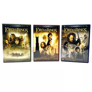 The Lord of The Rings Trilogy DVDs Widescreen - Foto 1 di 10