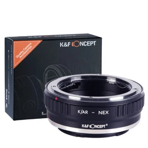 K&F Concept adapter for KONICA AR mount lens to Sony E mount NEX  a5000 A7II,A7R - Picture 1 of 8