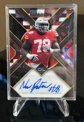 2022 Wild Card Mania American FB NICHOLAS PETIT-FRERE Disco RC Auto /8 SSP - Image 1 of 2