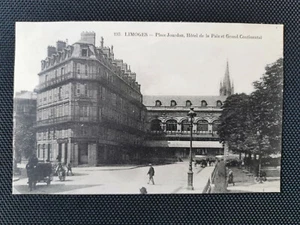 CPA 87 LIMOGES - Place Jourdan - Hôtel de la Paix et Grand Continental - Imagen 1 de 2