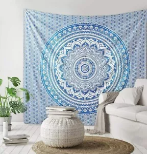 indischer Wandteppich Wandhängemandala - Bild 1 von 5