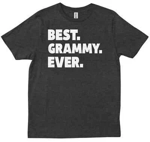 Best Grammy Ever Gift For Best Grandma In The World Grandmother Nana T-shirt - Picture 1 of 10