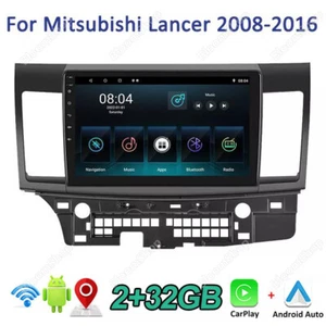 Para Mitsubishi Lancer 2008-2017 10.1" Android 13 Coche GPS Radio Carplay Estéreo BT - Imagen 1 de 16