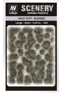 Tuft Wild Sc414 Burned Large Scenery Diorama Accessory Vallejo - Imagen 1 de 2