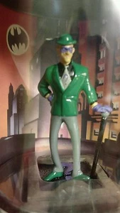 WARNER Store The RIDDLER Miniature STATUE Figure 1999 BATMAN Animated bust TOY - Picture 1 of 3