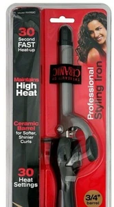 NEW - Revlon Perfect Heat Ceramic Curling Iron, 3/4" Tourmaline Styling - Picture 1 of 4