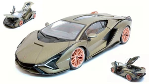 Modellino auto scala 1:18 Burago LAMBORGHINI SIAN FKP37 modellismo collezione - Foto 1 di 1