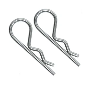 2 Pack 3-3/4" X 5/32" Hairpin Cotter Pins Fit Western SAM 91965K 1302255 - Picture 1 of 9