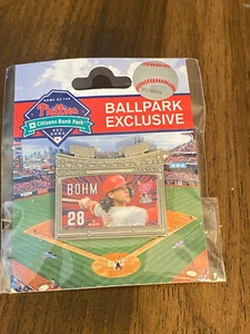 2024 Phila.Phillies Alec Bohm-Home Run Derby Lapel Pin-A CB Park Exclusive ! - Picture 1 of 4