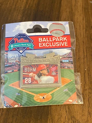 2024 Phila.Phillies Alec Bohm-Home Run Derby Lapel Pin-A CB Park Exclusive ! - Image 1 of 4