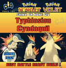 6IV Shiny Cyndaquil Shiny Typhlosion or EGG! BATTLE READY POKEMON SCARLET VIOLET