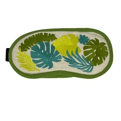 GoodSleep Comfort Mask Embroidered Tropical Palm Print - Image 1 of 4