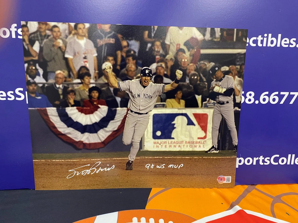 MVP SCOTT BROSIUS FIRMADO 1998 WS 11X14 INC 98 WS - BECKETT Foto 1 de 1