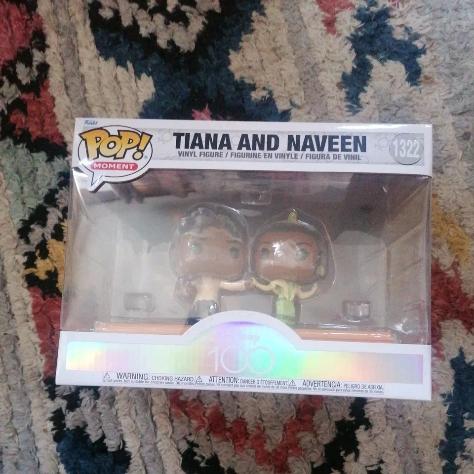 Disney 100 Tiana and Naveen Funko POP Moment