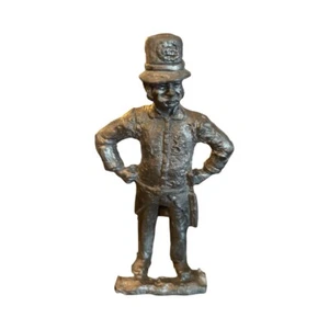 RARE Vintage Michael Ricker Pewter Statue Of Constable- Signed - Picture 1 of 4