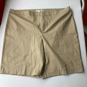 Coldwater Creek Women's Tan Shorts Size 22 (45x11), Great Condition. - Picture 1 of 10