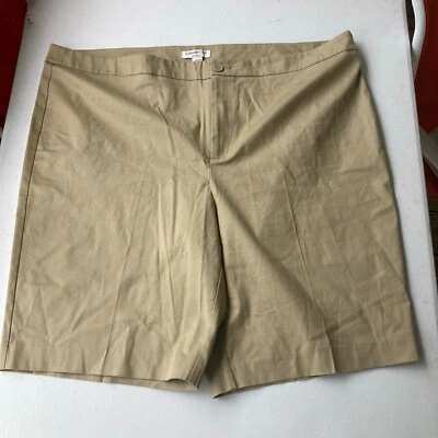 Pantalones cortos para mujer Coldwater Creek color tostado talla 22 (45x11), excelente estado. Foto 1 de 4