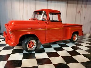 Ertl American Muscle 1957 Chevy Cameo Pickup Truck 1:18 Scale Diecast Model Red