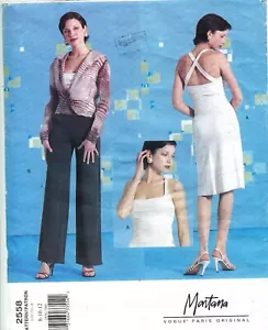Vogue 2558 Claude Montana pattern size 8 blouse with hood top skirt pants - Picture 1 of 2