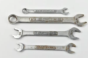 Vintage Assorted Craftsman 4 pc Wrench Set, VV 44691 44696 44579, V 44572 - Picture 1 of 3