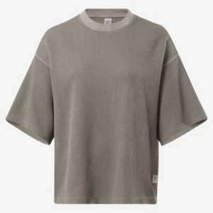 Reebok Classics Natural Dye Waffle Short Sleeve T-Shirt Women's Plus Size 2X - Picture 1 of 12
